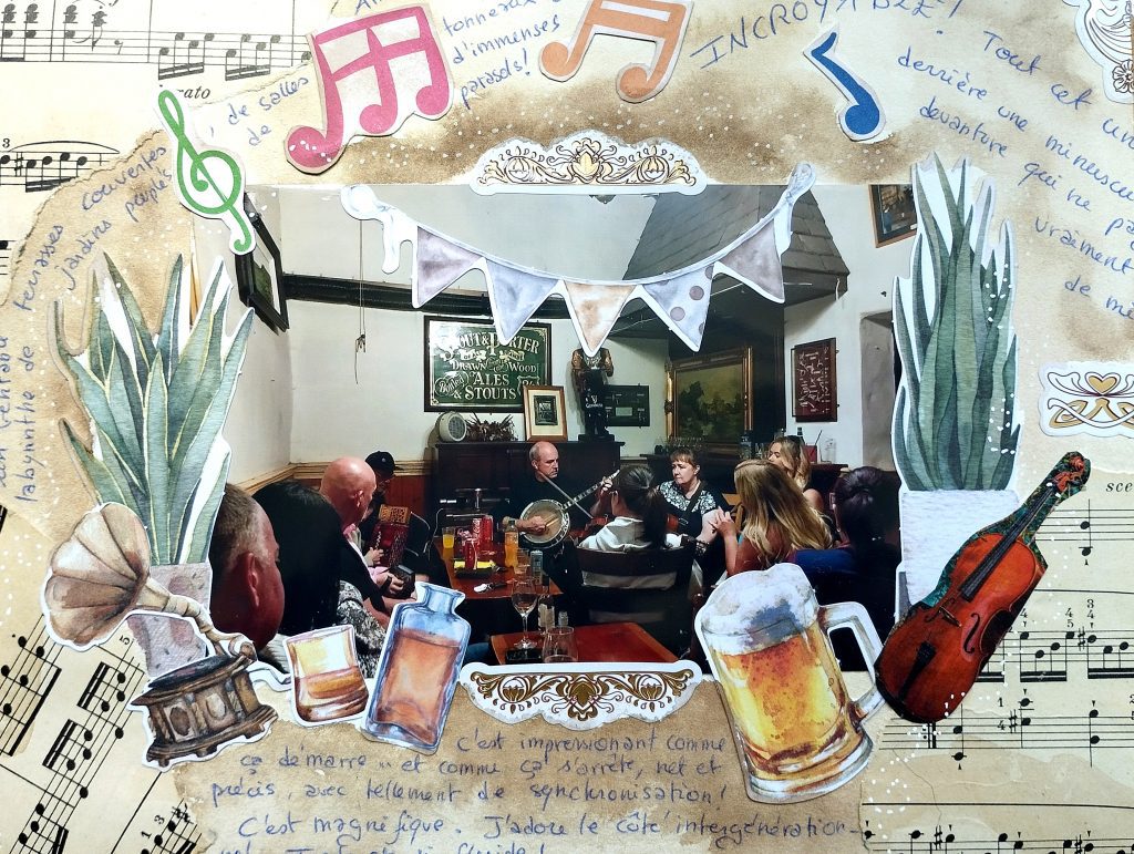 Musique irlandaise à Cushendall